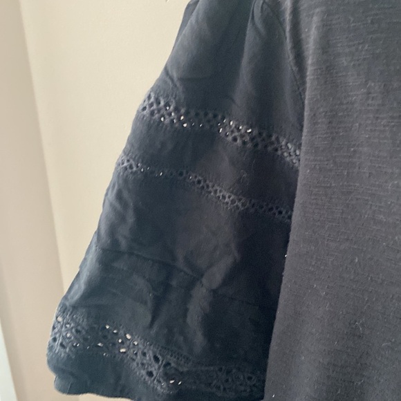 Maurice's L Black Tee - Picture 2 of 6